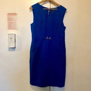 NWOT Ellen Tracy cobalt sheath